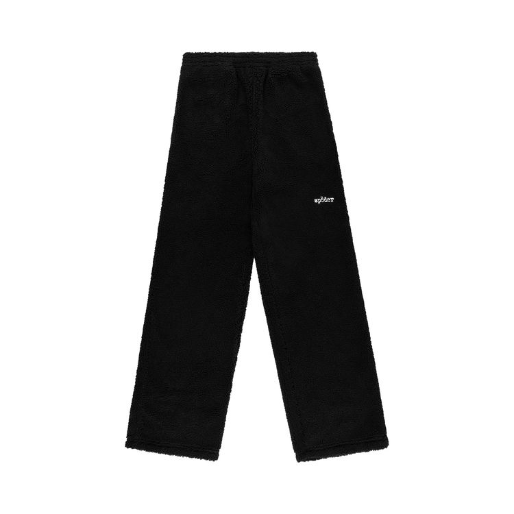 Sp5der Teddy Fleece Pant Black