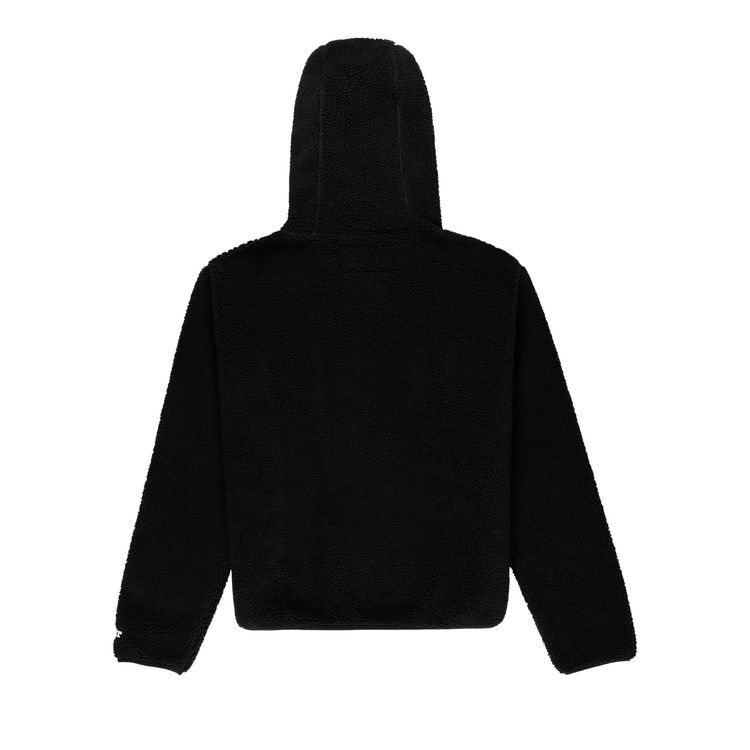 Sp5der Teddy Fleece Zip Up Black
