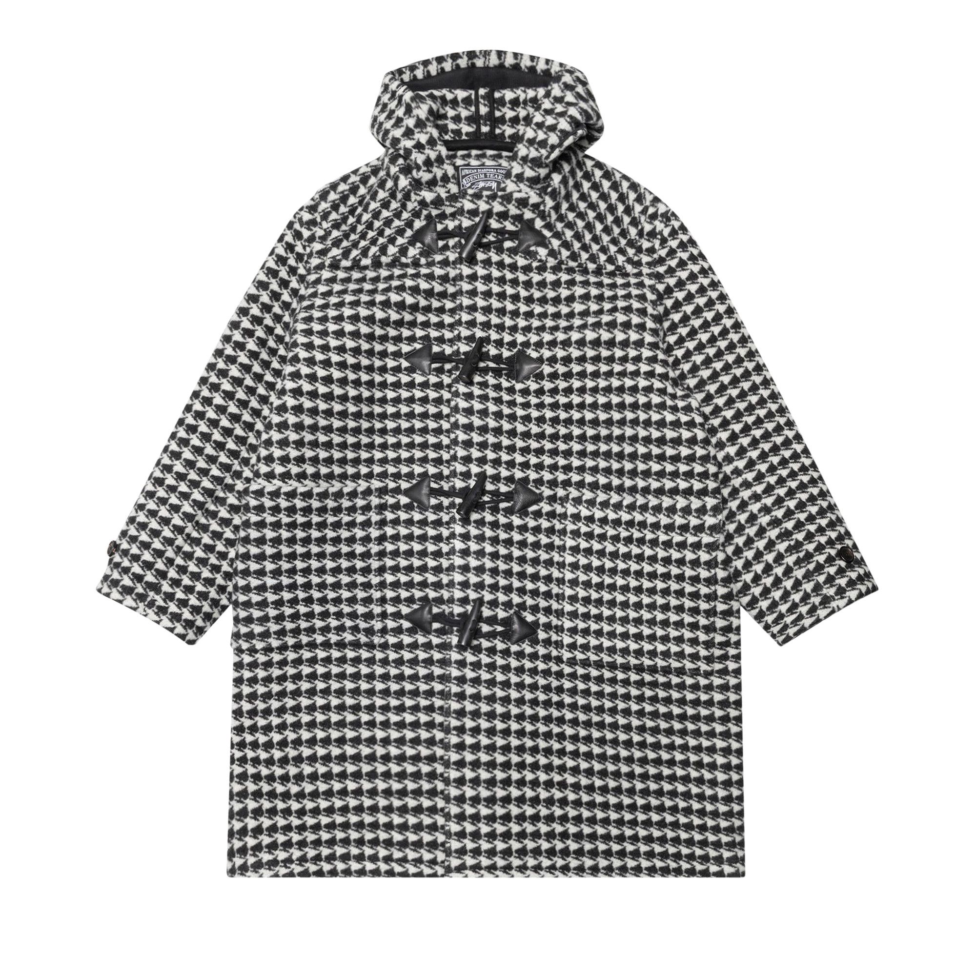 Buy Stussy x Denim Tears Duffle Coat 'Black' - 315511 BLAC | GOAT