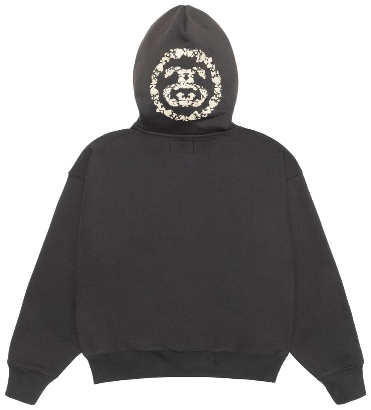Stussy x Denim Tears Graphic Hoodie Black