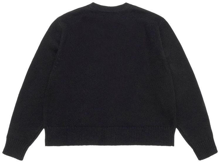 Stussy x Denim Tears Suits Cardigan Black