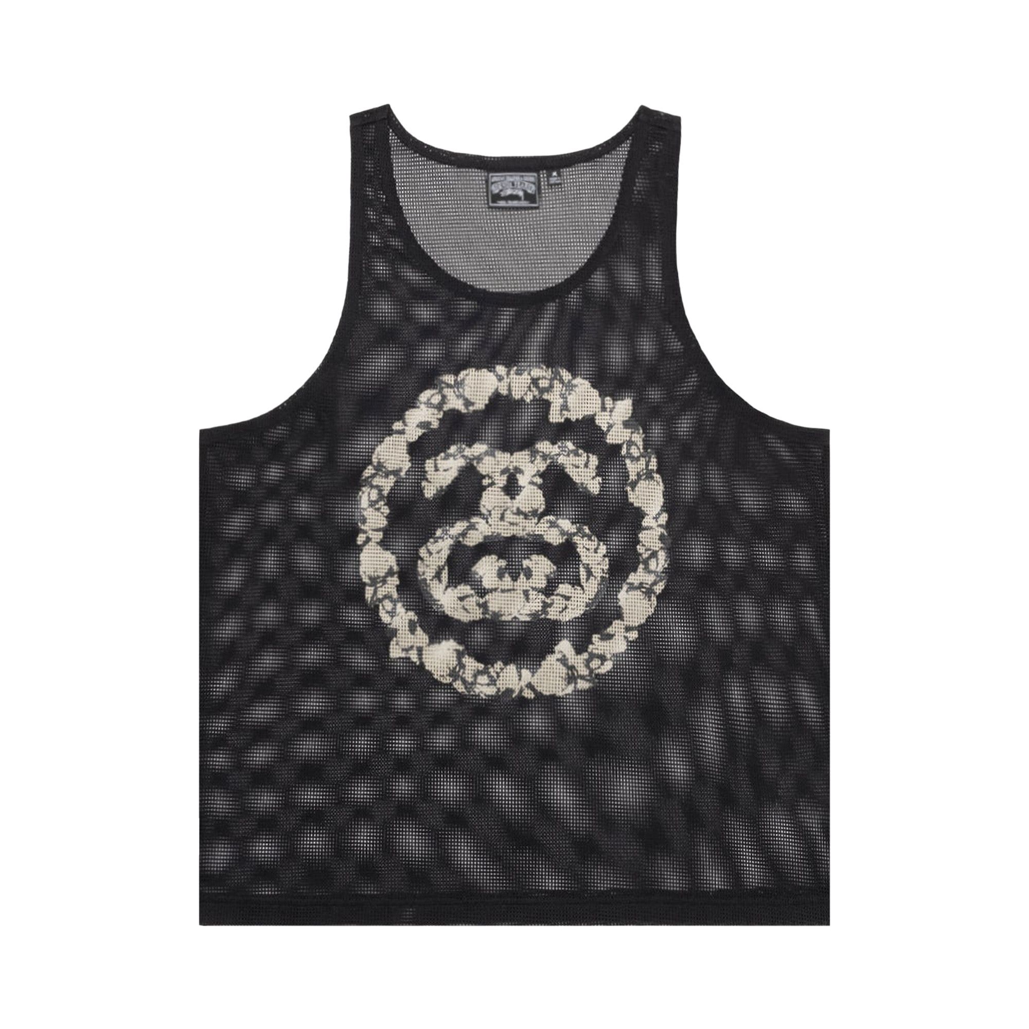 Buy Stussy x Denim Tears Mesh Tank 'Black' - 314070 BLAC | GOAT