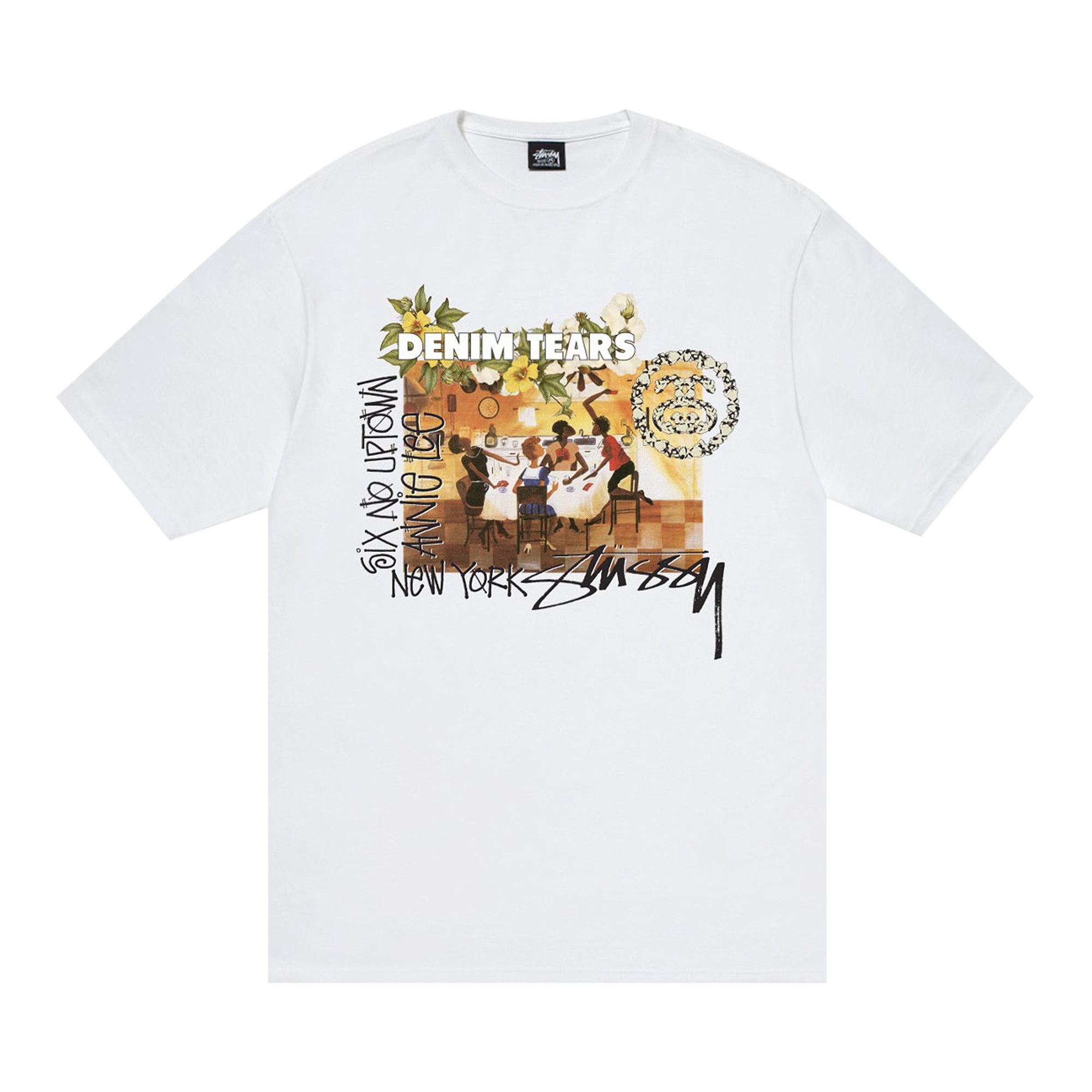 セブンイレブン 冬ギフト 2024 Annie Tears Denim x Stussy Buy Lee 3903997 - 'White' Tee トップス
