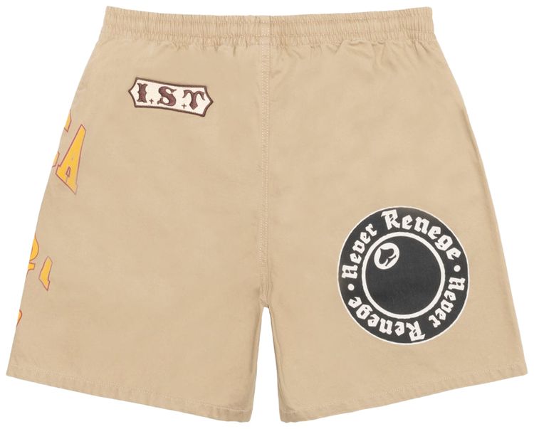 Stussy x Denim Tears Gym Short Khaki