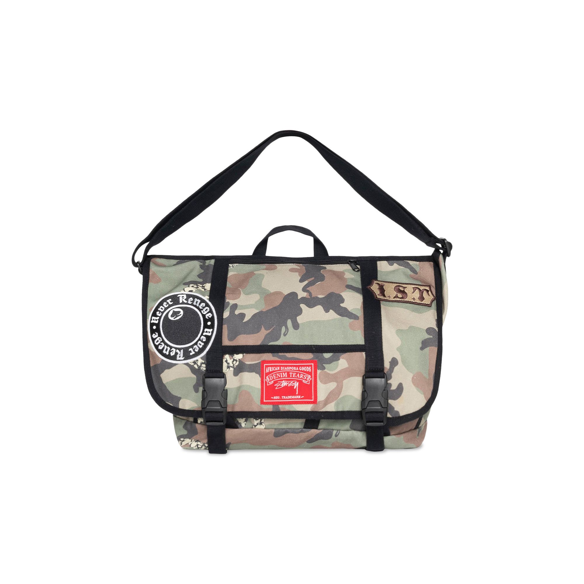Buy Stussy x Denim Tears Messenger Bag 'Camo' - 334114 CAMO | GOAT