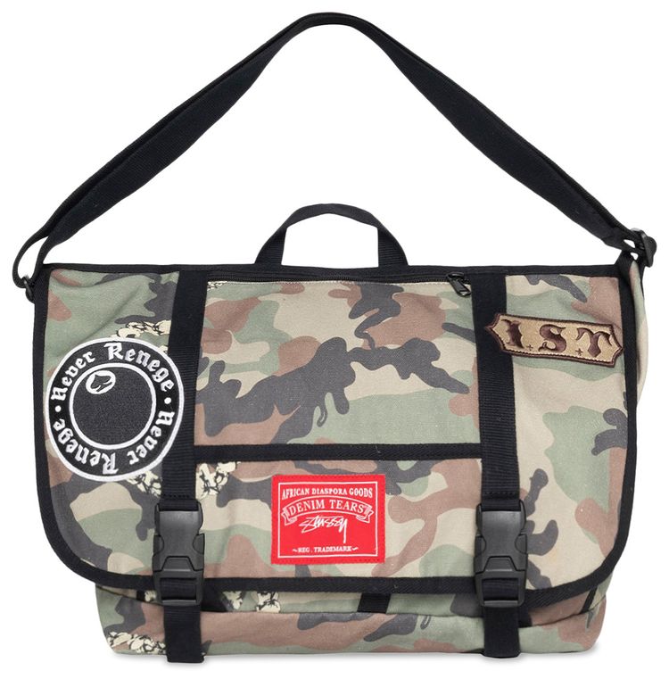 Stussy x Denim Tears Messenger Bag Camo