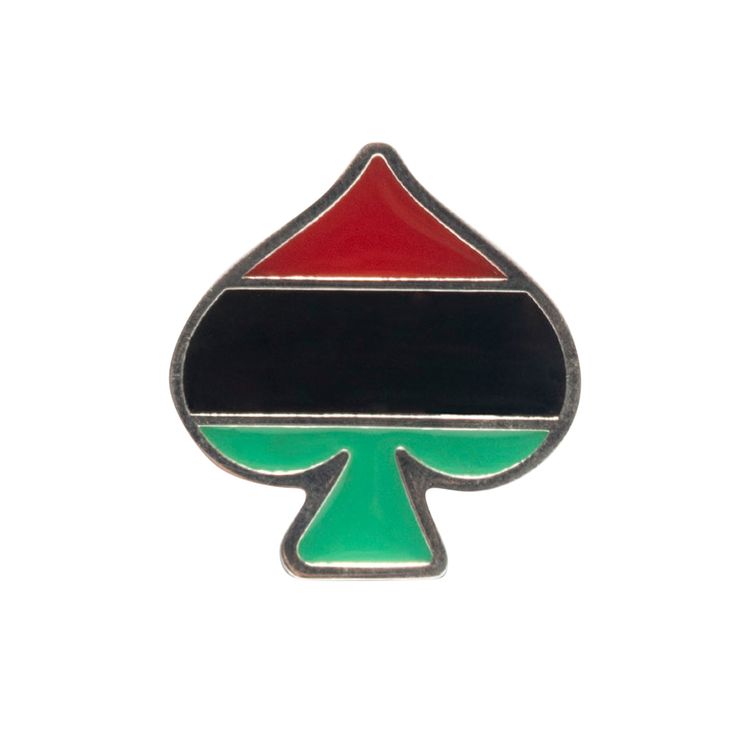 Stussy x Denim Tears Spade Ring Silver