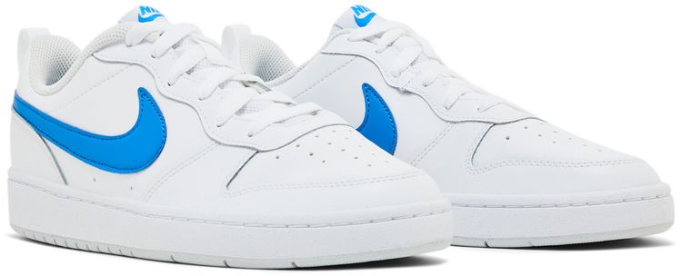 Nike Court Borough Low 2 GS White Photo Blue