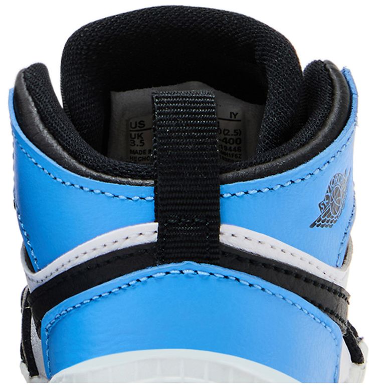 Air Jordan 1 Crib Bootie UNC Toe