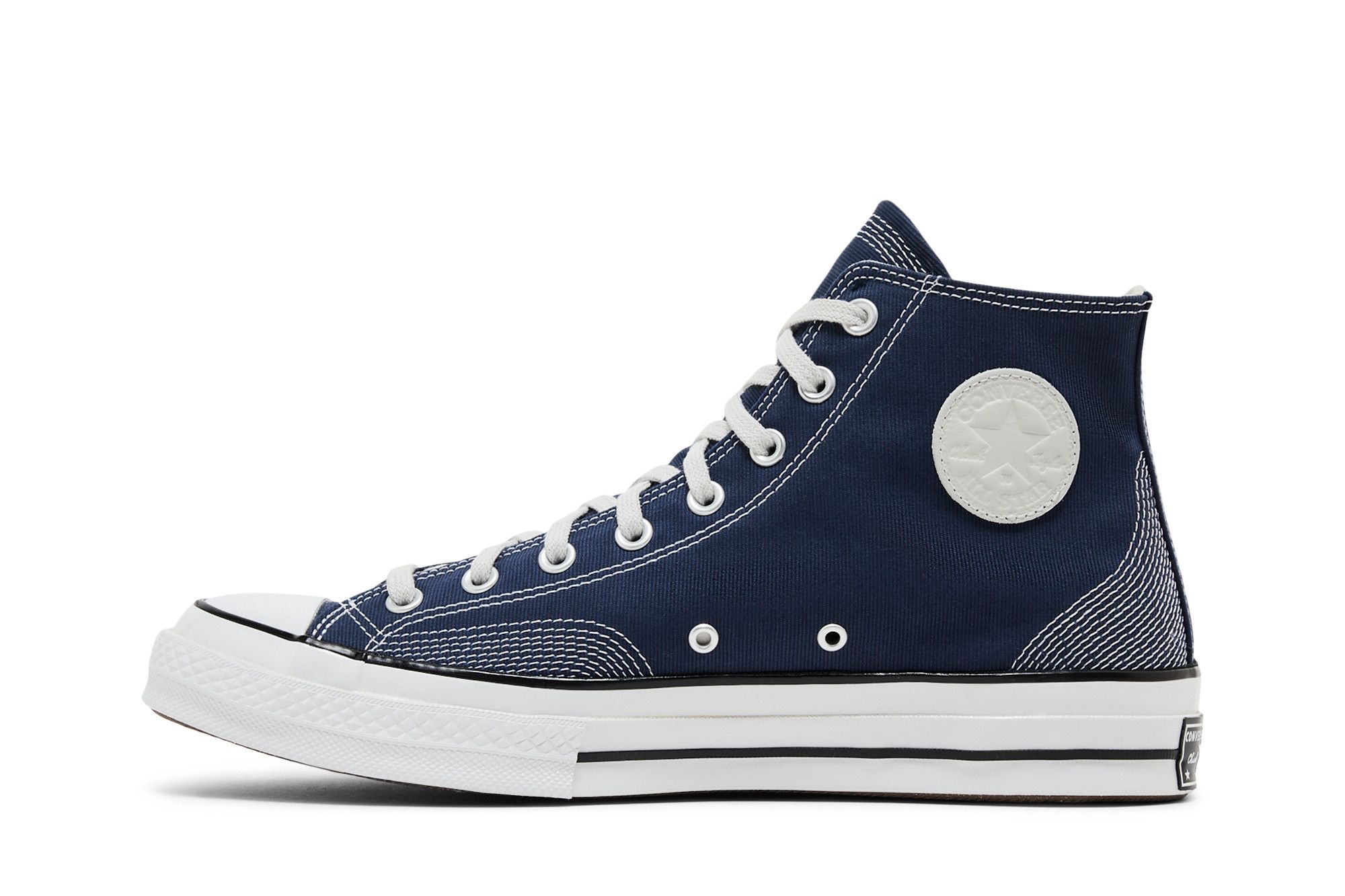 Buy Converse Chuck 70 High 'Multi-Stitch Cotton - Navy' - A07434C