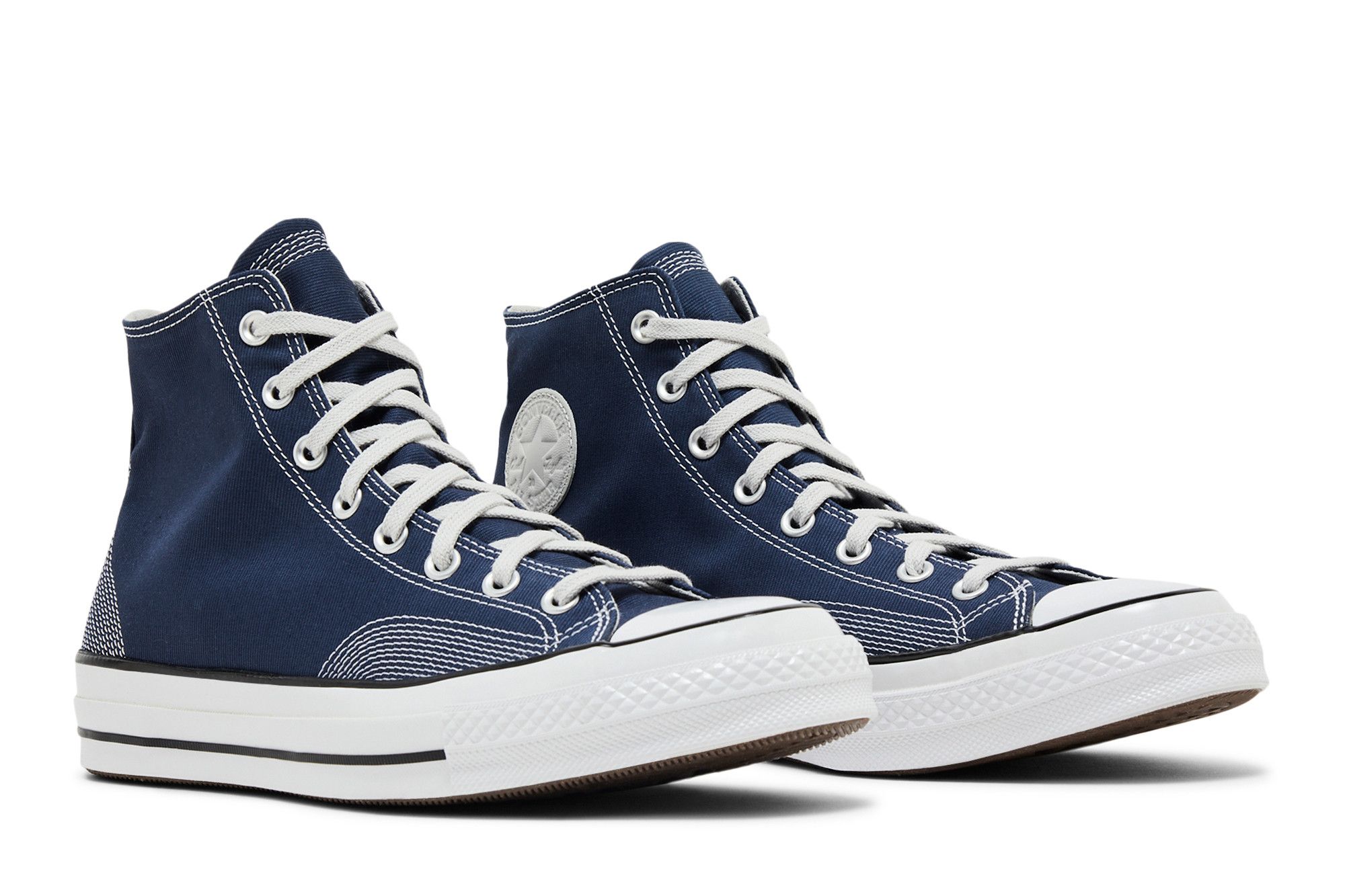 Buy Converse Chuck 70 High 'Multi-Stitch Cotton - Navy' - A07434C