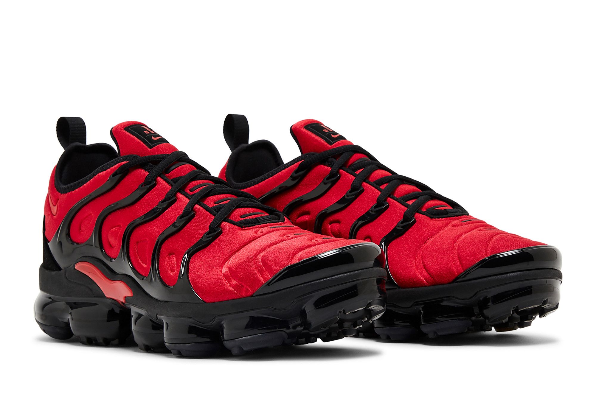 mens nike air vapormax plus running shoes red