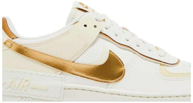 Nike Wmns Air Force 1 Shadow Sail Metallic Gold