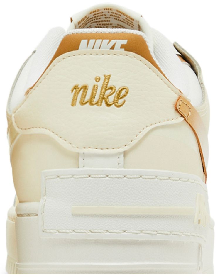 Nike Wmns Air Force 1 Shadow Sail Metallic Gold