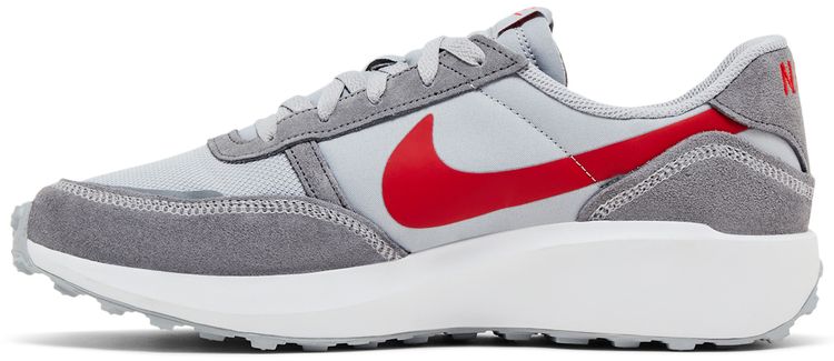 Nike Waffle Debut Wolf Grey University Red