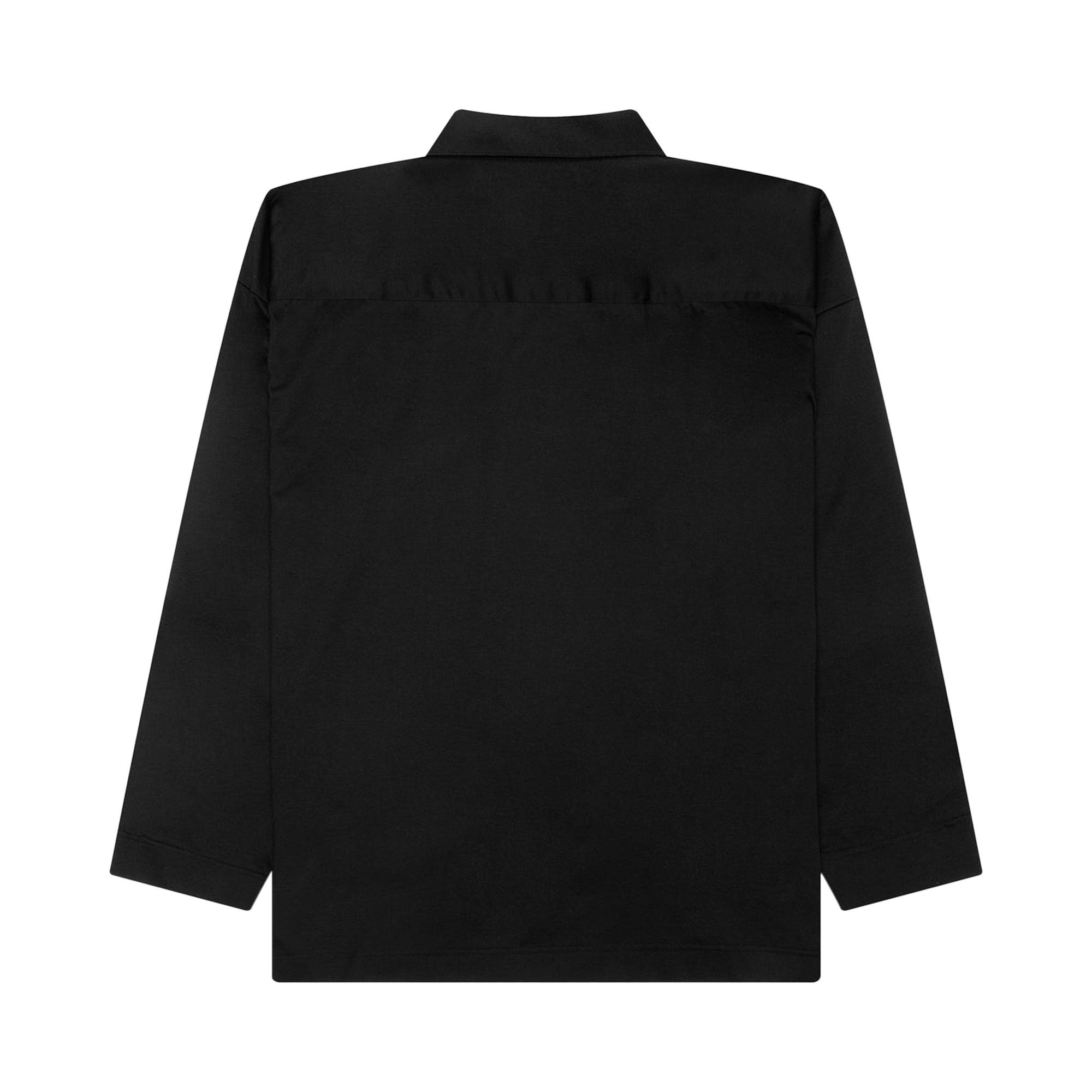 Buy Homme Plissé Issey Miyake Jersey Shirt 'Black' - HP46JJ335 15