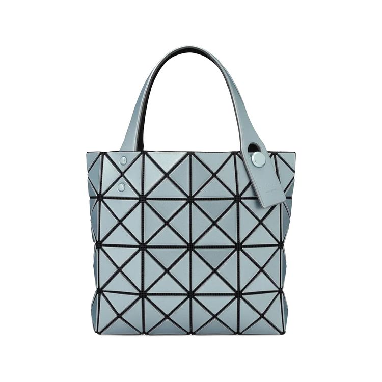 Bao Bao Issey Miyake Lucent Boxy Tote Bag Light Blue