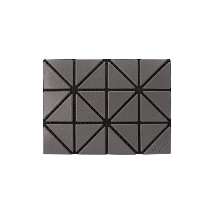 Bao Bao Issey Miyake Card Case Charcoal Grey