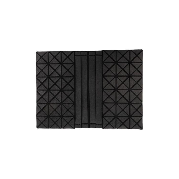Bao Bao Issey Miyake Oyster Card Case Black