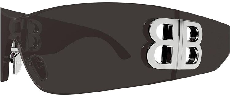 Balenciaga Bossy Mask Sunglasses Grey