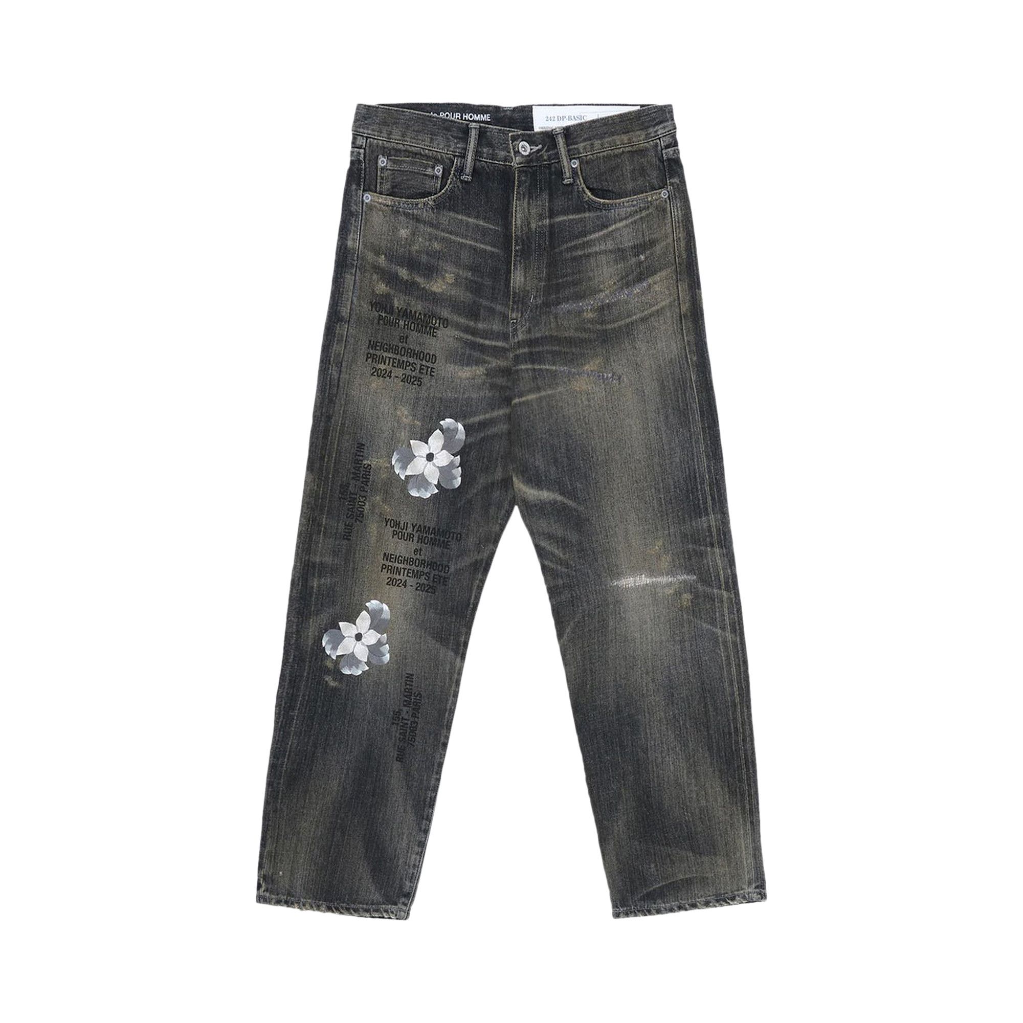Buy Yohji Yamamoto x Neighborhood Savage Denim DP Basic Pants