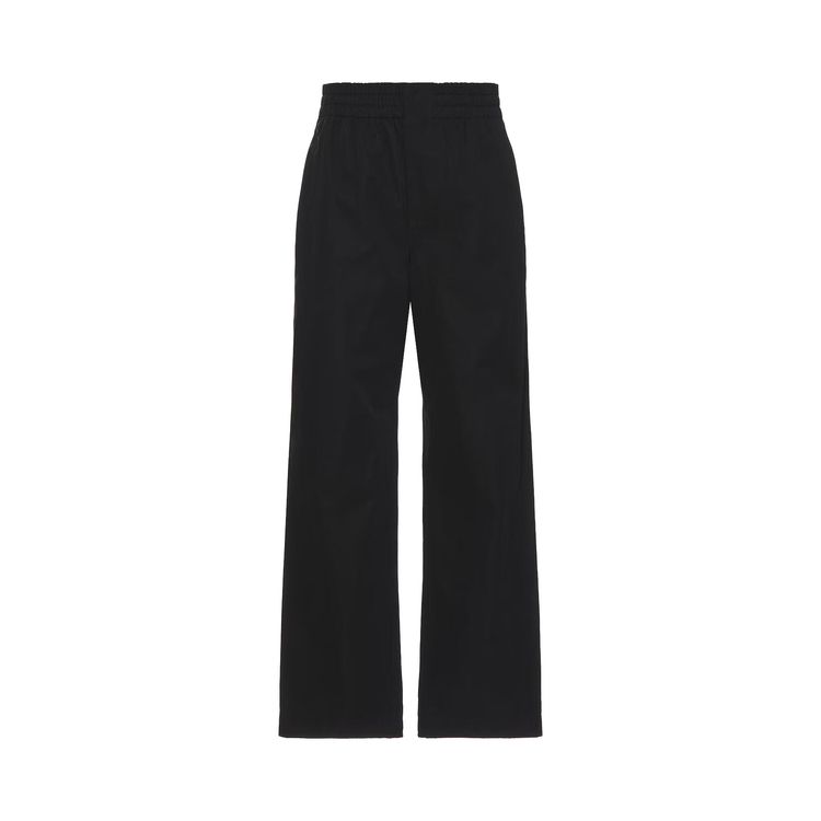 Bottega Veneta Straight Leg Trousers Black