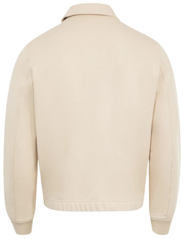 Dries Van Noten Quarter Zip Sweater Beige