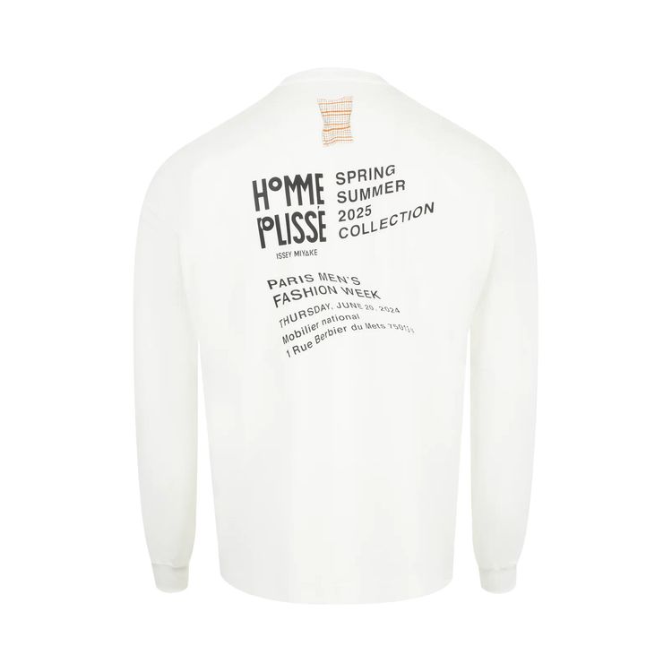 Issey Miyake Invitation T Shirt White