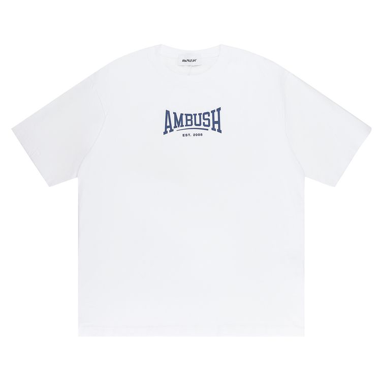 Ambush Logo Short Sleeve T Shirt White