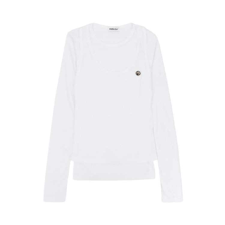 Ambush Double Layer Top White