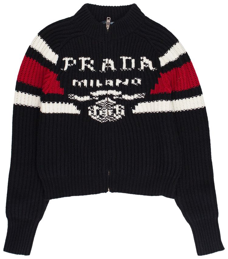 Prada Chunky Sweater Black