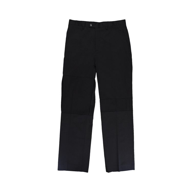 MM6 Maison Margiela Straight Leg Trousers Black