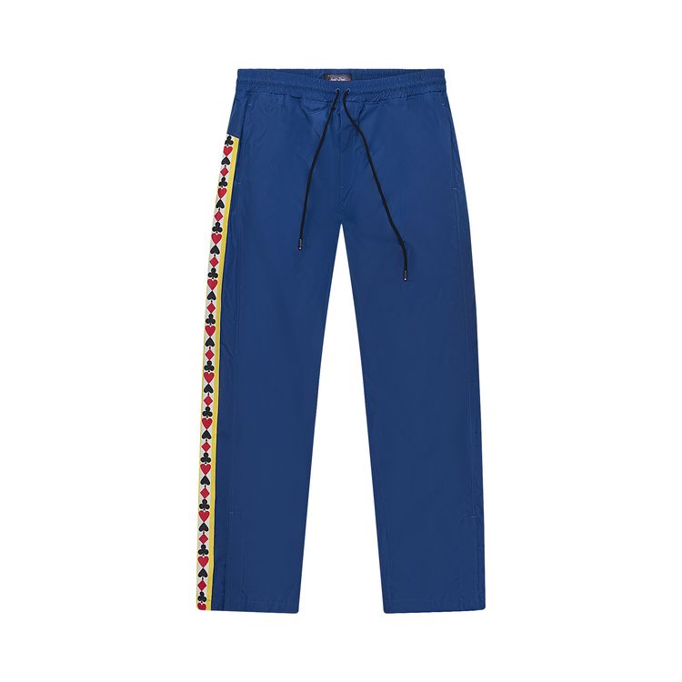 Just Don The Dealer Warm Up Pants Royal Blue