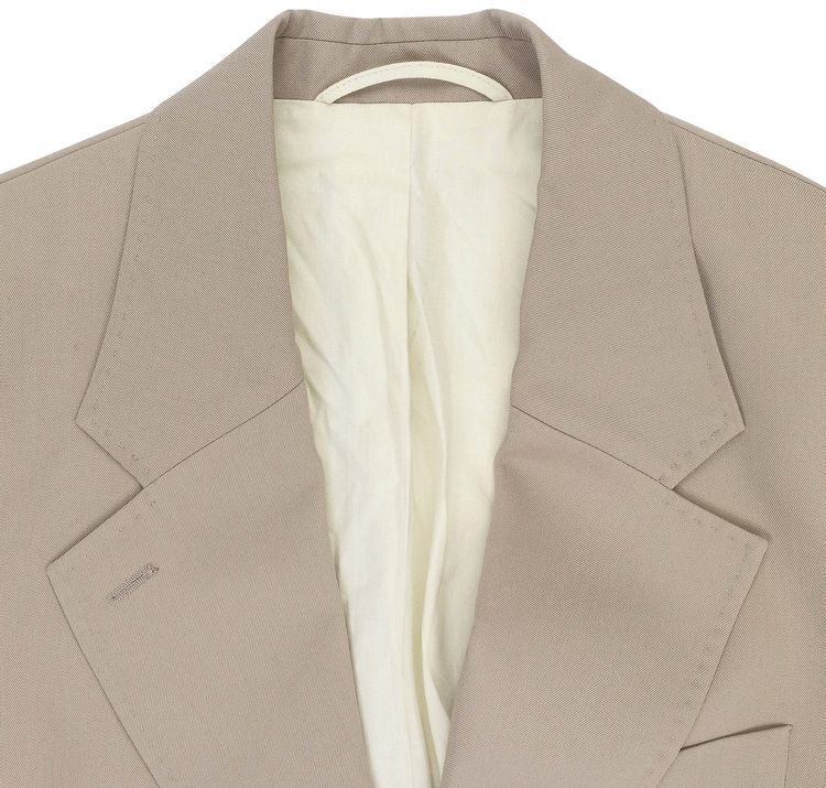 Lemaire Suit Jacket BeigeGrey
