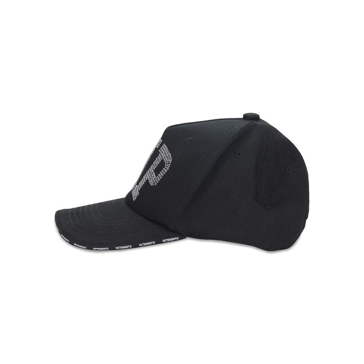 Vetements VIP Crystal Cap Black