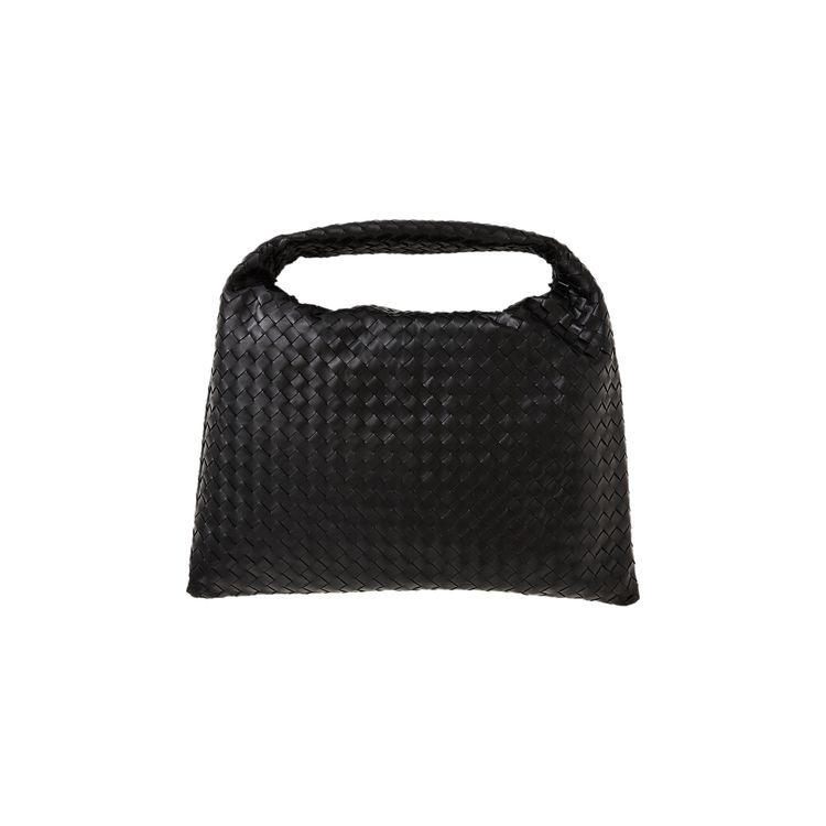 Bottega Veneta Large Hop Shoulder Bag Black