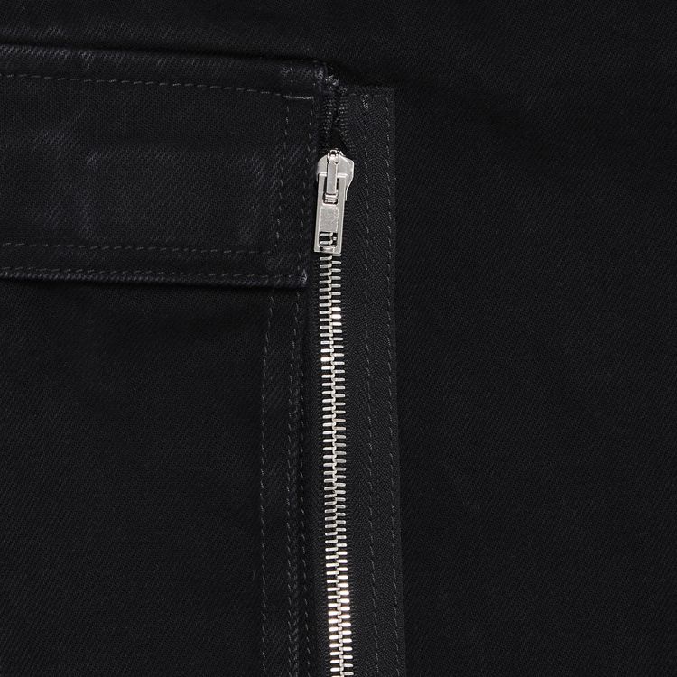 Vetements Transformer Wide Leg Jeans Black