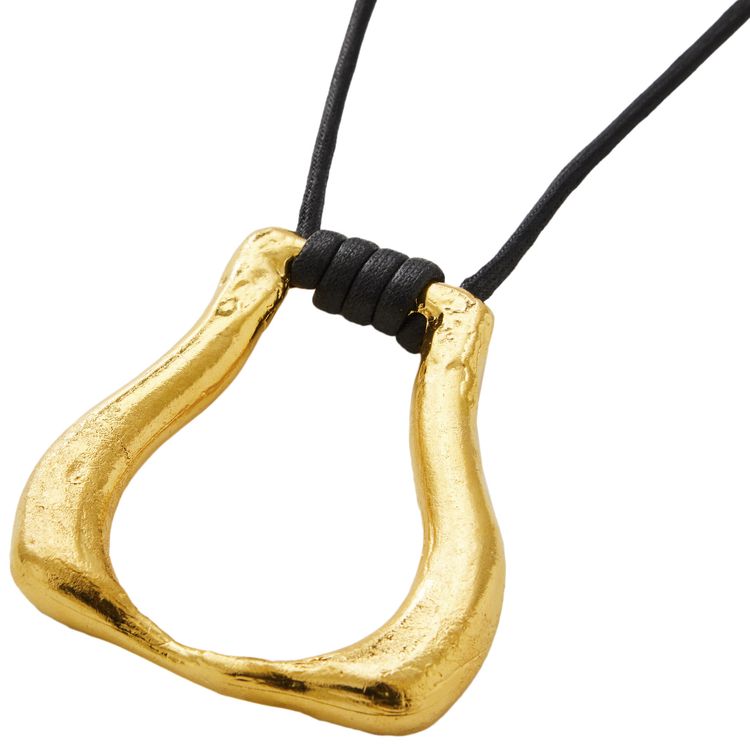Alighieri The Mini Link of Wanderlust Necklace Gold
