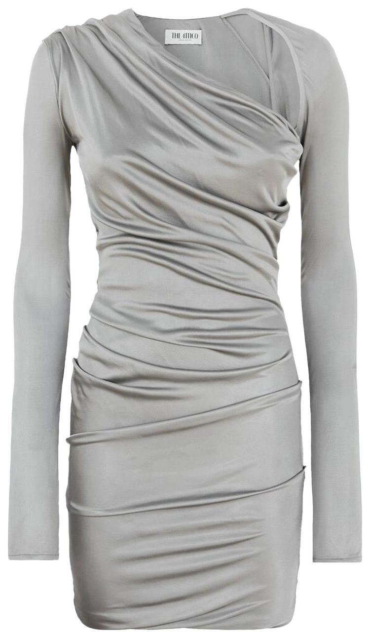 The Attico Mini Dress Grey