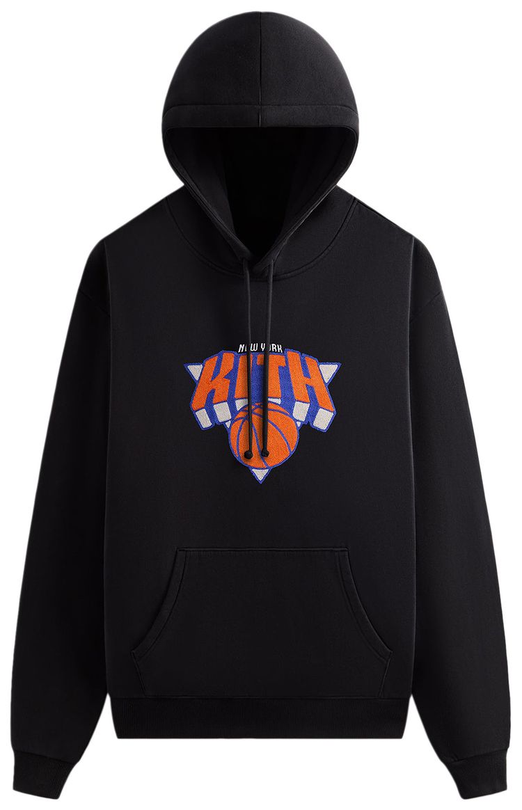 Kith For The New York Knicks Superman Nelson Hoodie Black