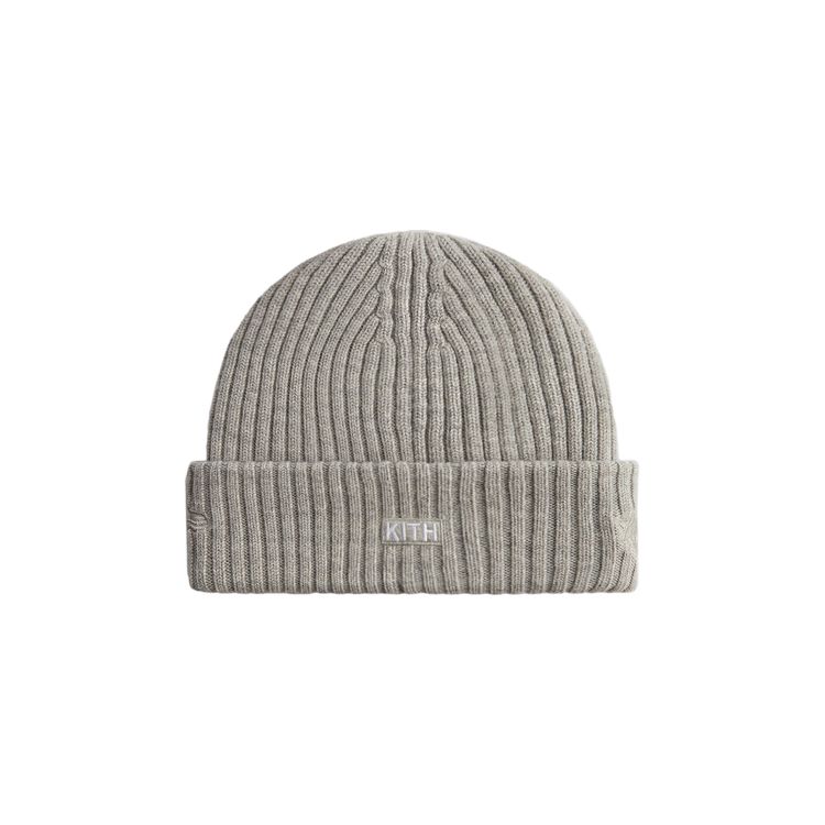 Kith For The New York Knicks Archway Beanie Light Heather Grey