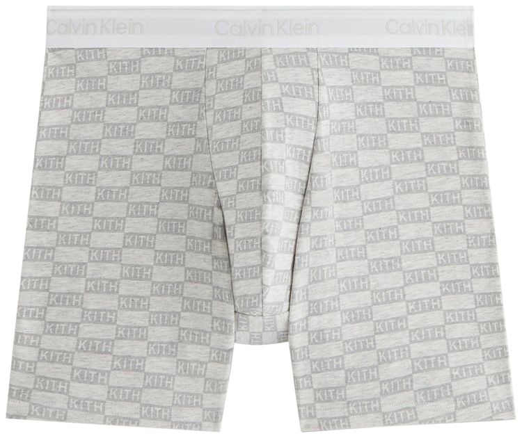 Kith For Calvin Klein Classic Boxer Brief Light Heather Grey