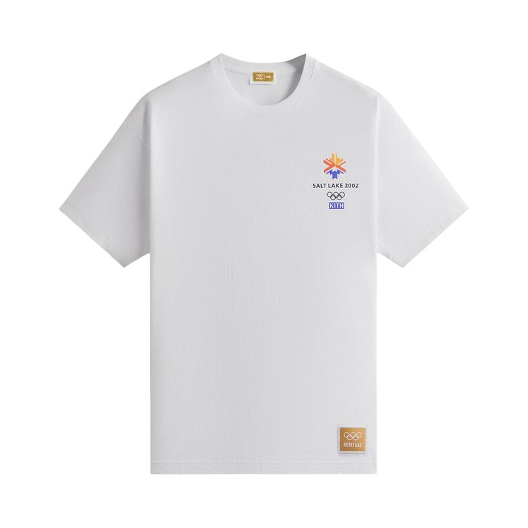 Kith For Olympics Heritage Salt Lake 2002 Vintage Tee White