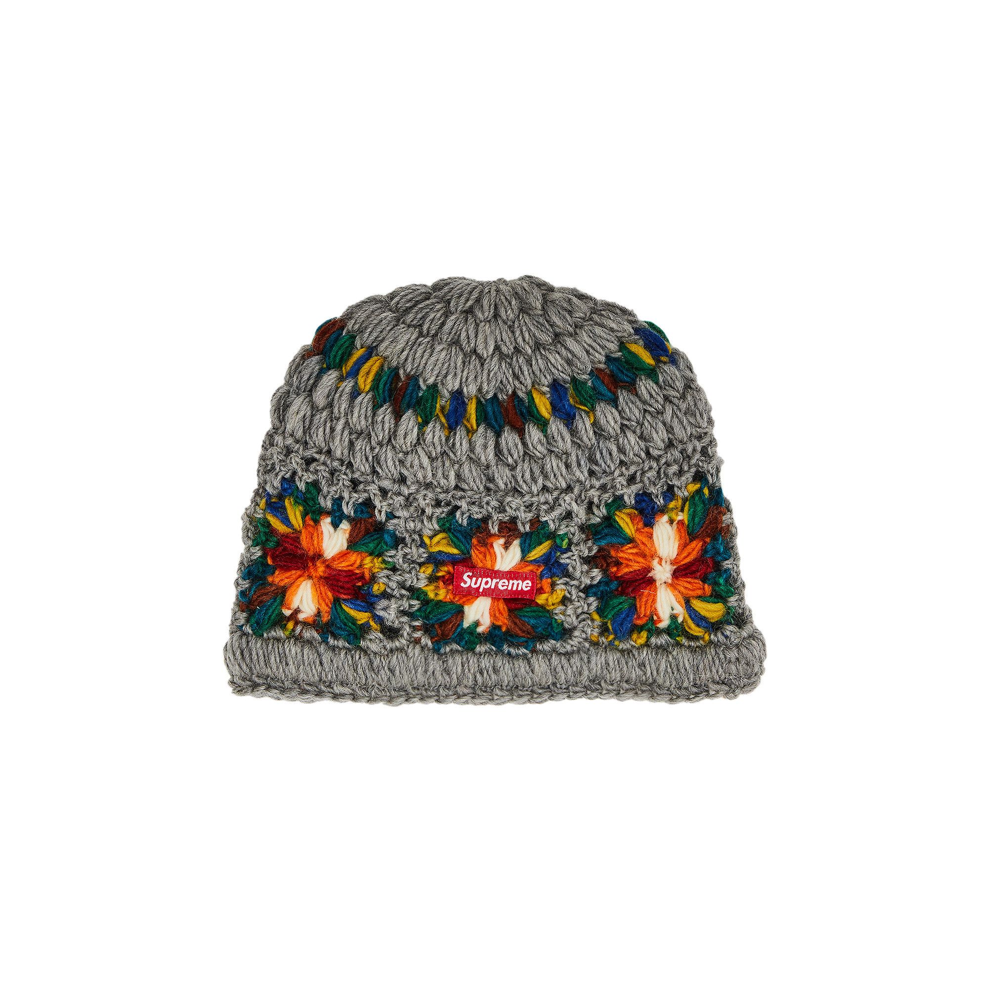 【お取り寄せ】 Beanie Crochet Supreme Buy 'Heather HEATHER SS25BN12 - Grey' 帽子