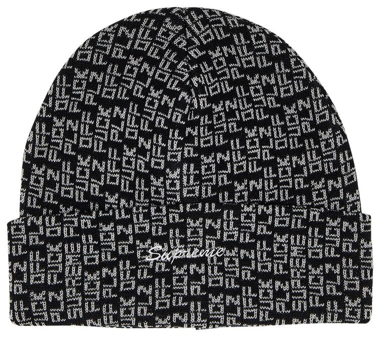 Supreme Fuck Off Beanie Black