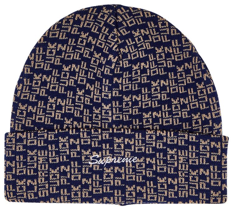 Supreme Fuck Off Beanie Navy