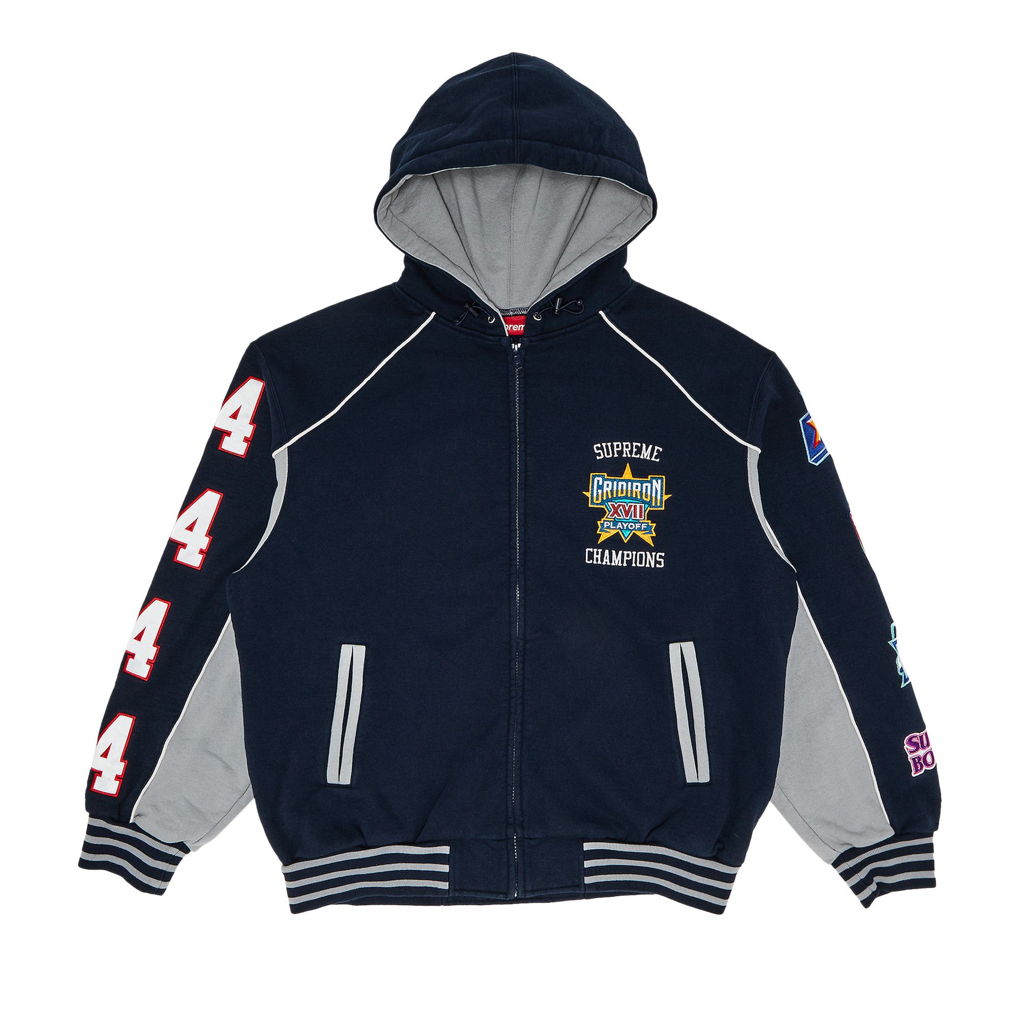 Playoffs Zip Up Hooded Sweatshirt - Shop - Supreme