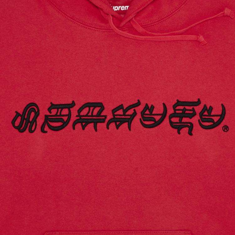 Supreme Blackletter Hooded Sweatshirt Watermelon