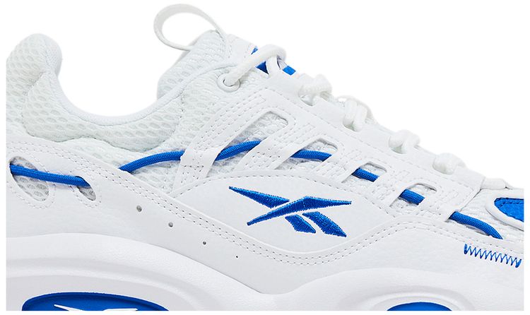 Reebok Solution Mid White Electric Cobalt