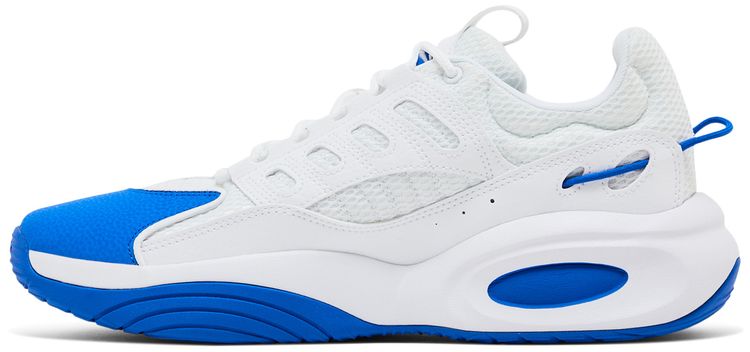 Reebok Solution Mid White Electric Cobalt